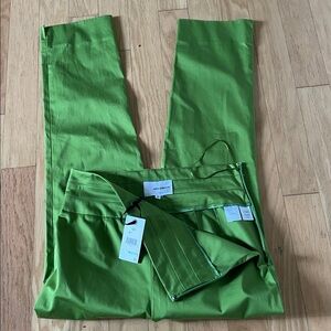 Wes Gordon Lime Green Trousers brand new with tags size 8